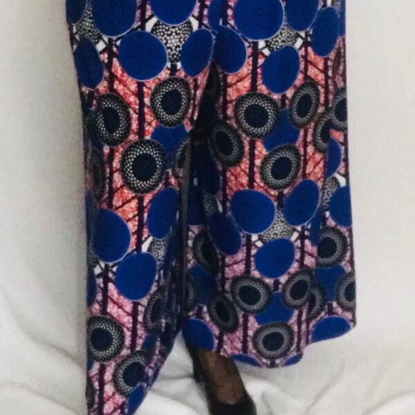 Zebra Island Wide Leg Palazzo Pants