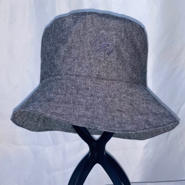 Bucket Hat Black and White makes Gray