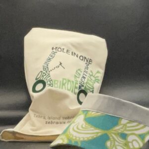 Zebra Isle Visor & Head Cover set