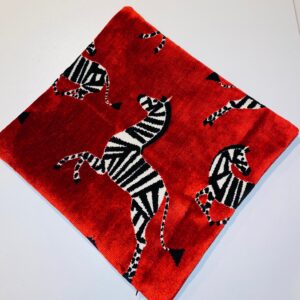 Zebra Island Throw Pillow 16 inch